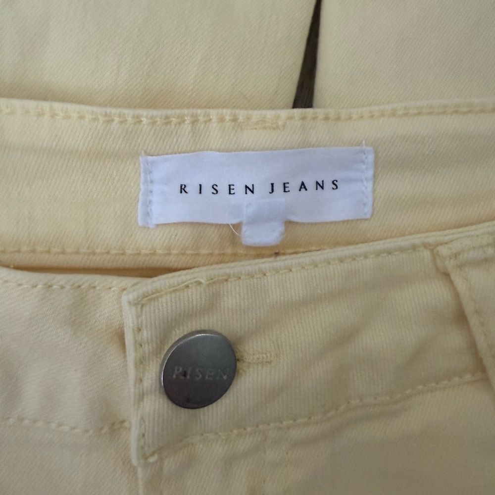 Risen Jeans High Rise Women Jeans - Cream